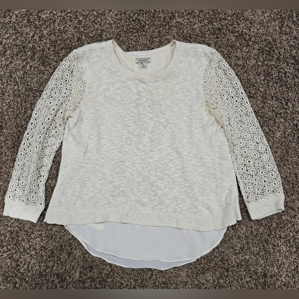 Lucky Brand Blouse Ivory size S